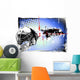 Ice Hockey Frame 2 Wall Decal