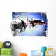 Ice Hockey Frame 2 Wall Decal