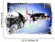 Ice Hockey Frame 2 Wall Decal