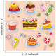 Multicolored Stickers Wall Mural