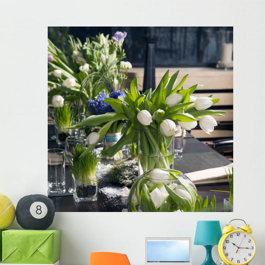 romantic party. Valentine's day Wall Mural