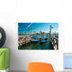Gondolas in Venice Wall Mural