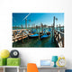 Gondolas in Venice Wall Mural