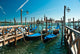 Gondolas in Venice Wall Mural
