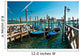 Gondolas in Venice Wall Mural