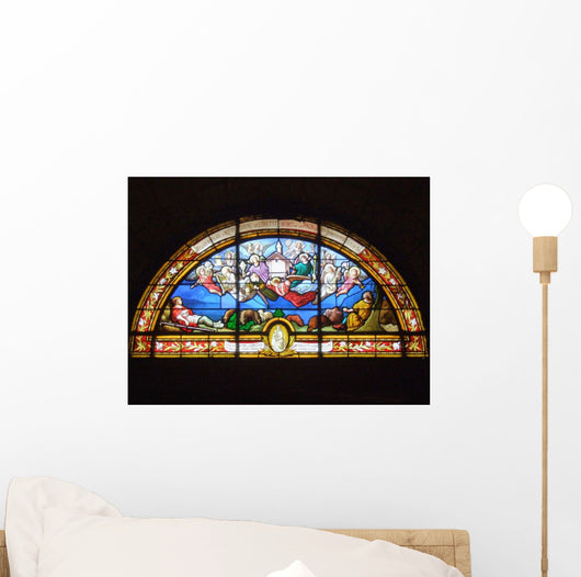 Stained Glass Wall Mural