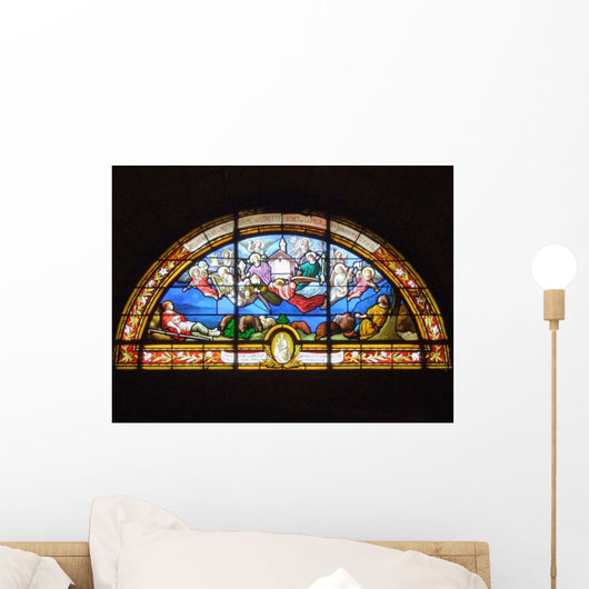 Stained Glass Wall Mural