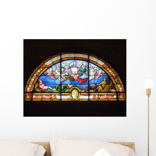 Stained Glass Wall Mural