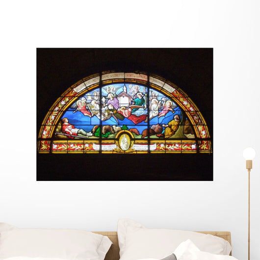 Stained Glass Wall Mural