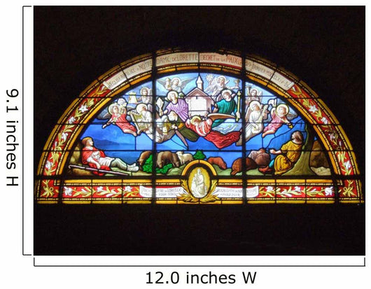Stained Glass Wall Mural