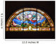 Stained Glass Wall Mural