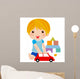 Cute Boy Play His