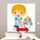 Cute Boy Play His