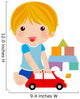 Cute Boy Play His