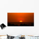 Beautiful Sunset Masai Mara Wall Mural
