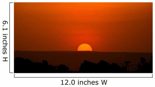 Beautiful Sunset Masai Mara Wall Mural