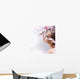 Beautiful Girl with flower Wall Mural