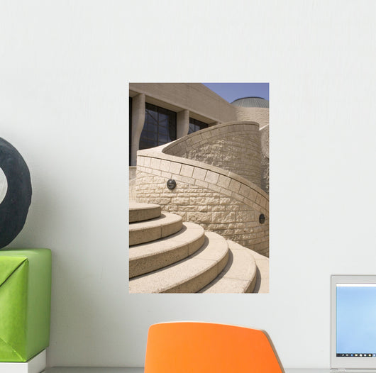 curved architecture Wall Mural