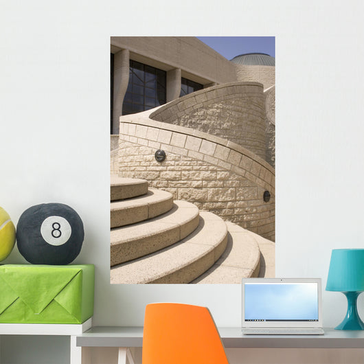 curved architecture Wall Mural