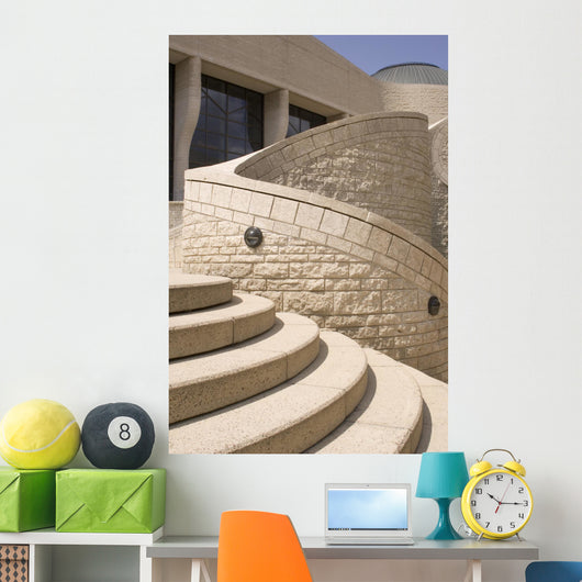 curved architecture Wall Mural