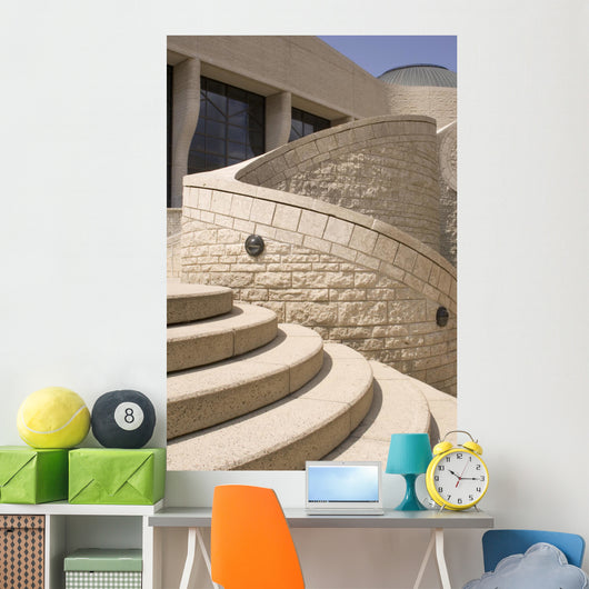 curved architecture Wall Mural