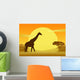 Giraffe Wall Mural