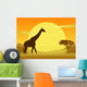 Giraffe Wall Mural