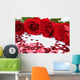 Red Roses and Heart Wall Mural
