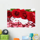 Red Roses and Heart Wall Mural
