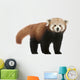 Young Red panda Wall Decal