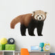 Young Red panda Wall Decal