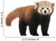 Young Red panda Wall Decal