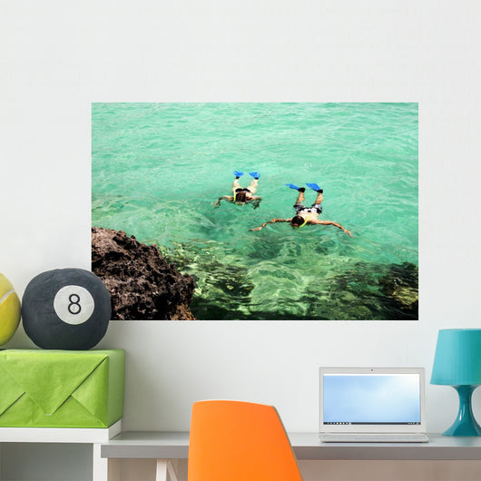 Snorkeling Wall Decal