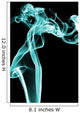 smoke Wall Mural