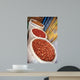 Dried nuts in bags Wall Mural