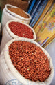 Dried nuts in bags Wall Mural