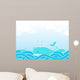 Whale Wall Mural