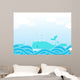 Whale Wall Mural