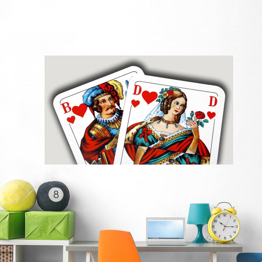 Jack and Queen Wall Decal