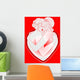 Love Embrace Wall Mural