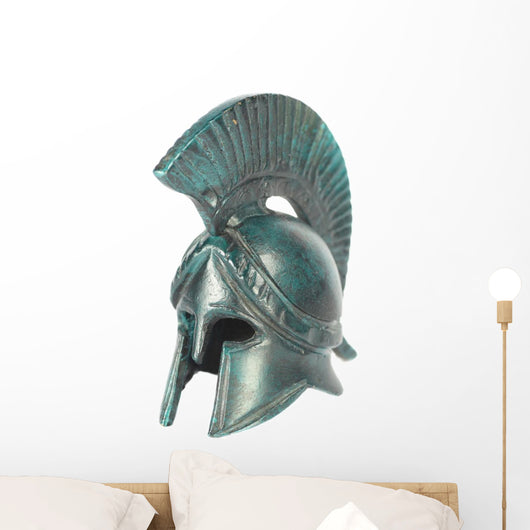 greek helmet Wall Decal
