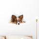 Papillon Dog Wall Mural