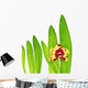 Orchid and Leaves Wall Mural