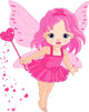Baby Love Fairy Wall Decal