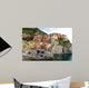 Cinque Terra Italy Village by the Sea Wall Mural