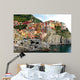Cinque Terra Italy Village by the Sea Wall Mural