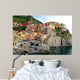 Cinque Terra Italy Village by the Sea Wall Mural