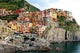 Cinque Terra Italy Village by the Sea Wall Mural