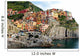 Cinque Terra Italy Village by the Sea Wall Mural