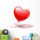 Red Heart Shape Balloon